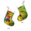 WZYWHJ Christmas Decoration Stocking for Festive Days, Halloween, and Holiday Parties Parrot Bird Close-up Printed view 2