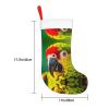 WZYWHJ Christmas Decoration Stocking for Festive Days, Halloween, and Holiday Parties Parrot Bird Close-up Printed view 3