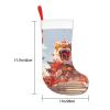 WZYWHJ Christmas Decoration Stocking for Festive Days, Halloween, and Holiday Parties Lion Dance Printed view 3