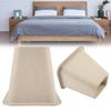 BAFOVY Furniture Raisers, Sofa Risers 6 Ih Heay Duty Increase Storage Space Mobility Issues, Furniture Risers 6 Ih WHI with Elephant Feet Design Risers for Bed Chair Desk Table view 2