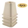 BAFOVY Furniture Raisers, Sofa Risers 6 Ih Heay Duty Increase Storage Space Mobility Issues, Furniture Risers 6 Ih WHI with Elephant Feet Design Risers for Bed Chair Desk Table view 3