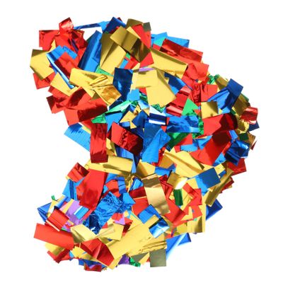 VILLFUL 1set Confetti Paper for Weddings Parties and Events Double-sided Foil Decoration for Balloons and Table Scatter for Celebrations and Photo Backdrops