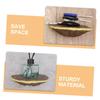 QUMIIRITY 3pcs Hanging Wall Decor Resin Floating Shelves Floating Shelves Modern Wall Rack view 4