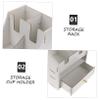 CONGARTENO Coffee Cup Holder Organizer Multifunctional Compartment for Efficient Storage of Paper Cups for Cafes and Home Use Neat and Stylish Design for Events and Gatherings view 3