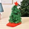 LUCKDANO Christmas Tree Hat Xmas Party Headwear for Christmas Decoration, Ideal Supplies for Christmas Parties, NonWoven Fabric and PVC Material view 2