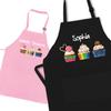 7th Hill Personalized Kids Apron For Cooking, Mommy and Me Aprons with Pockets, Cupcake Kids Baking Delantes, Christmas & Halloween Gifts For Kids, Girls, Boys, Toddler view 2