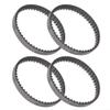 4Pcs Replacement Belt For 564680001 Fits Vacuum P718 Home Vacuum Cleaners Rubber Belt view 1