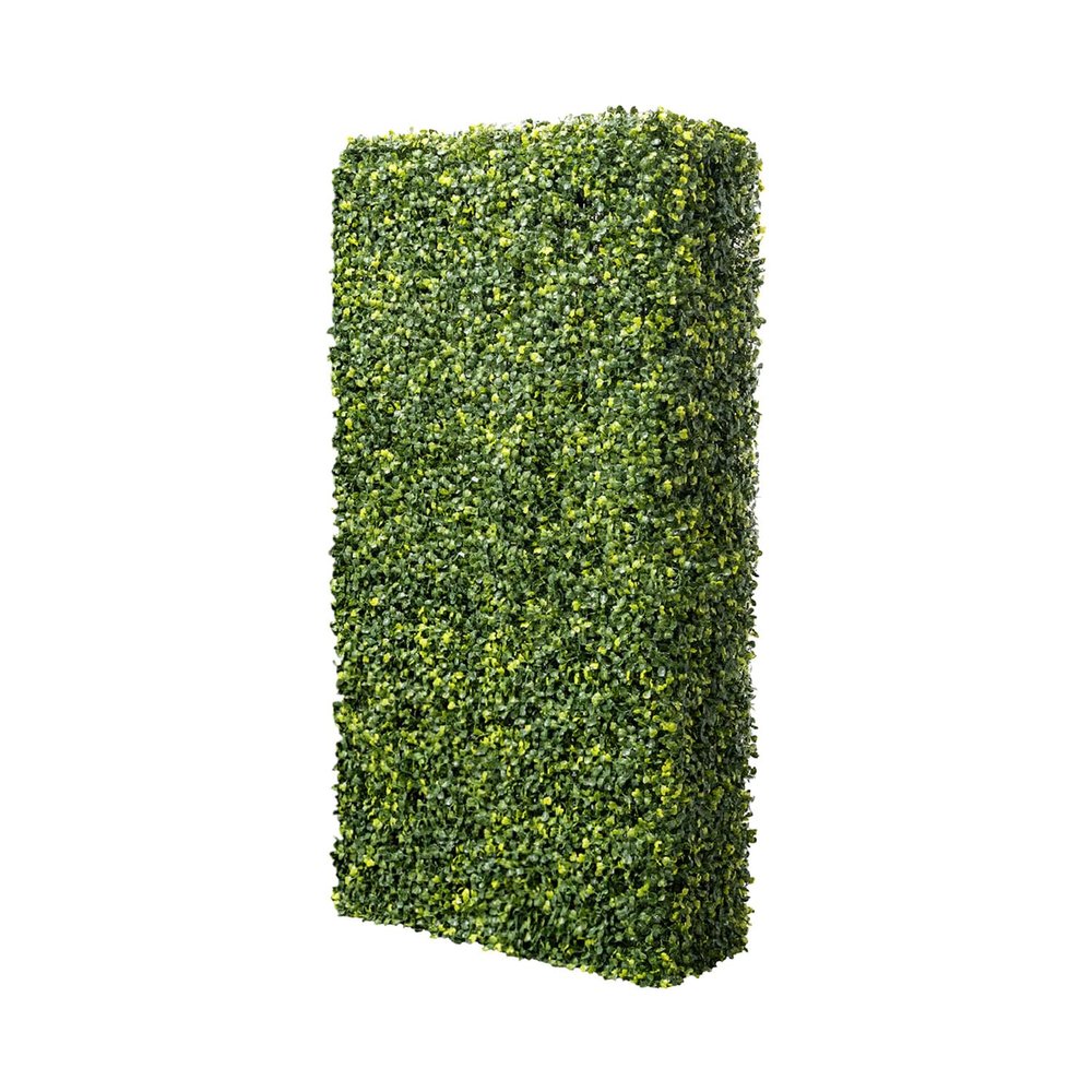 INFRANGE 18Wx54Hx6D inches Artificial Boxwood Hedge Wall, Plant Hedge Wall Room Divider, Privacy Screen, Green Plant Fake Grass Background Partition for Home Office Studio Partition