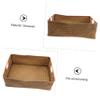 CAXUSD Large Wicker Laundry Basket Hand-Woven Seaweed Storage Rectangular Sundries Organizer view 3