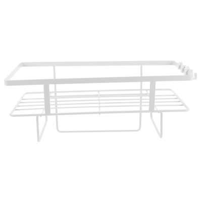 ULDIGI Iron Over Toilet Storage Rack, Heavy Duty Bathroom Organizer Shelf