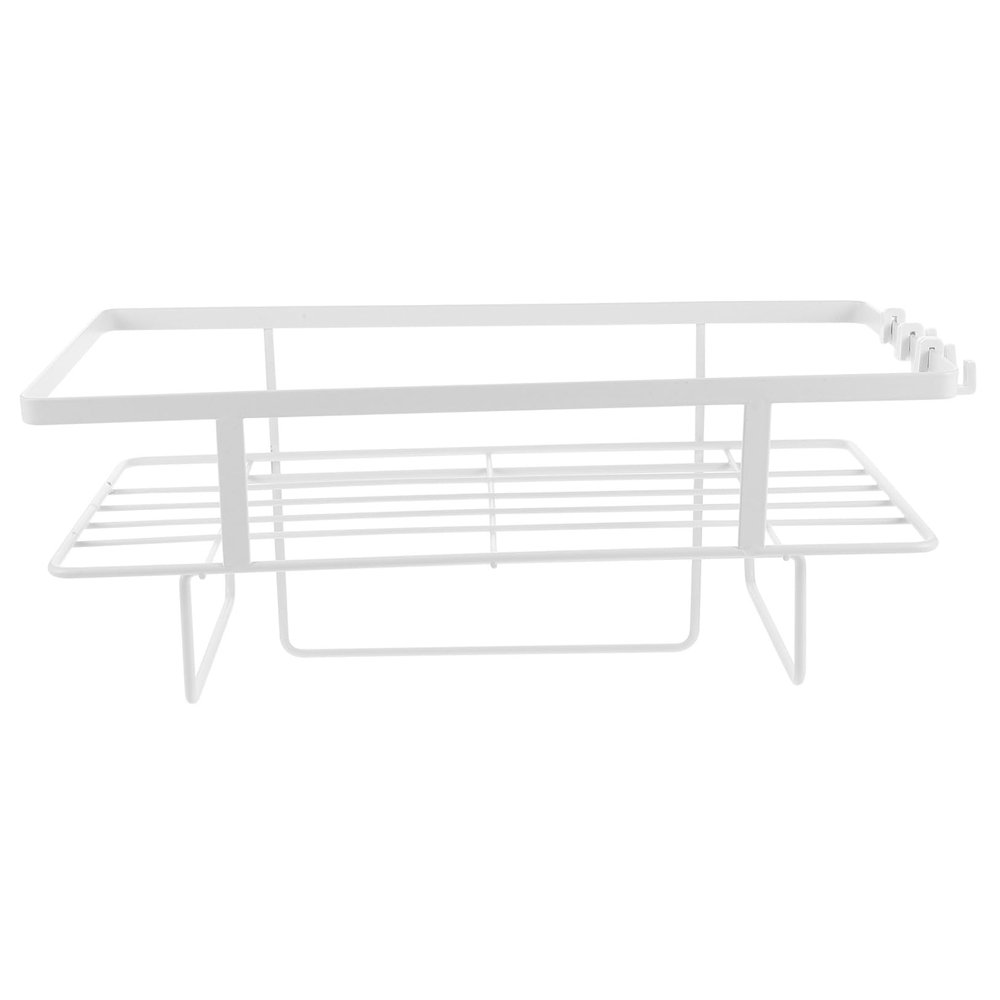 ULDIGI Iron Over Toilet Storage Rack, Heavy Duty Bathroom Organizer Shelf