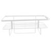 ULDIGI Iron Over Toilet Storage Rack, Heavy Duty Bathroom Organizer Shelf view 1