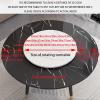 GSKFXJ Large Solid Wood Turntable for Dining Table 20in 30in 40in Lazy Susan Rotating Serving Tray Tabletop Serving Plate Wood Turntable Tray Smooth Spin(Teak,100cm/40in) view 4