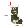 WZYWHJ Christmas Decoration Stocking for Festive Days, Halloween, and Holiday Parties Army Camouflage Printed view 3
