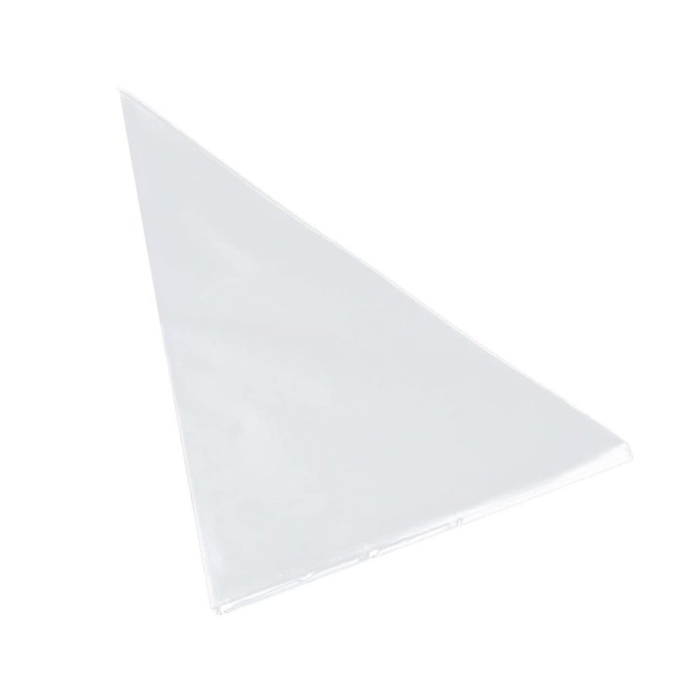 IWOWHERO 200pcs Triangle Food Storage Bags Snack Baggies Straps Mini Bag for Candy Opp Candy Bag 16x30cm 13x25cm Creative Party Decorations