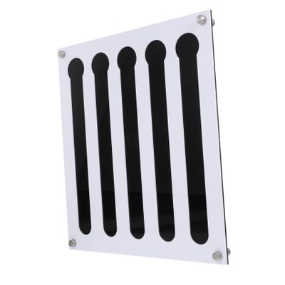 FUNOMOCYA Coffee Pod Wall Rack Capsules Display Rack Decorative Coffee Shelf Office Accessory