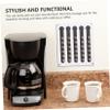 FUNOMOCYA Coffee Pod Wall Rack Capsules Display Rack Decorative Coffee Shelf Office Accessory view 2