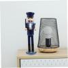 CONGARTENO Themed Nutcracker Christmas Decor Police Nutcracker Tabletop Display for Festive Gatherings Holiday Ready for Gifting Elegant Box for Home Decoration view 3