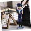 CONGARTENO Themed Nutcracker Christmas Decor Police Nutcracker Tabletop Display for Festive Gatherings Holiday Ready for Gifting Elegant Box for Home Decoration view 4