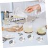 ULDIGI 100pcs Elegant Tealight Candle Tins Aluminum Boxes for Candle Making Bulk Cups view 3