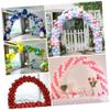 Unomor Flexible Arch Stand for Parties 1 Set Tall Table Balloon Stand Display Arch Rack Wedding Decor Supporting Rack Bracket view 2
