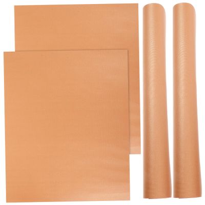 BUTIFULSIC 4pcs Nonstick Oven Liners Reusable Baking Mats for Gas Ovens Easy to Clean Kitchen Supplies for Barbecue and Air Fryers Material