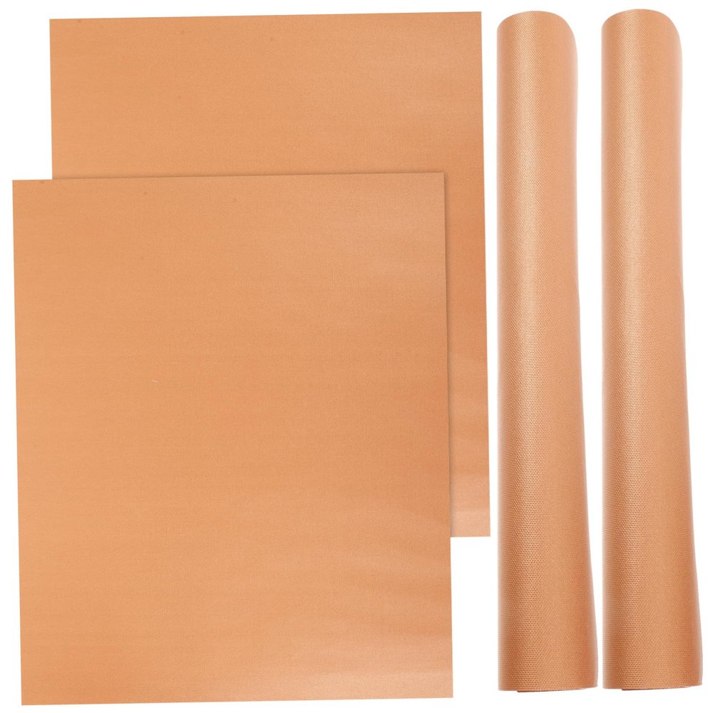 BUTIFULSIC 4pcs Nonstick Oven Liners Reusable Baking Mats for Gas Ovens Easy to Clean Kitchen Supplies for Barbecue and Air Fryers Material