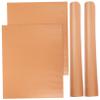 BUTIFULSIC 4pcs Nonstick Oven Liners Reusable Baking Mats for Gas Ovens Easy to Clean Kitchen Supplies for Barbecue and Air Fryers Material view 1