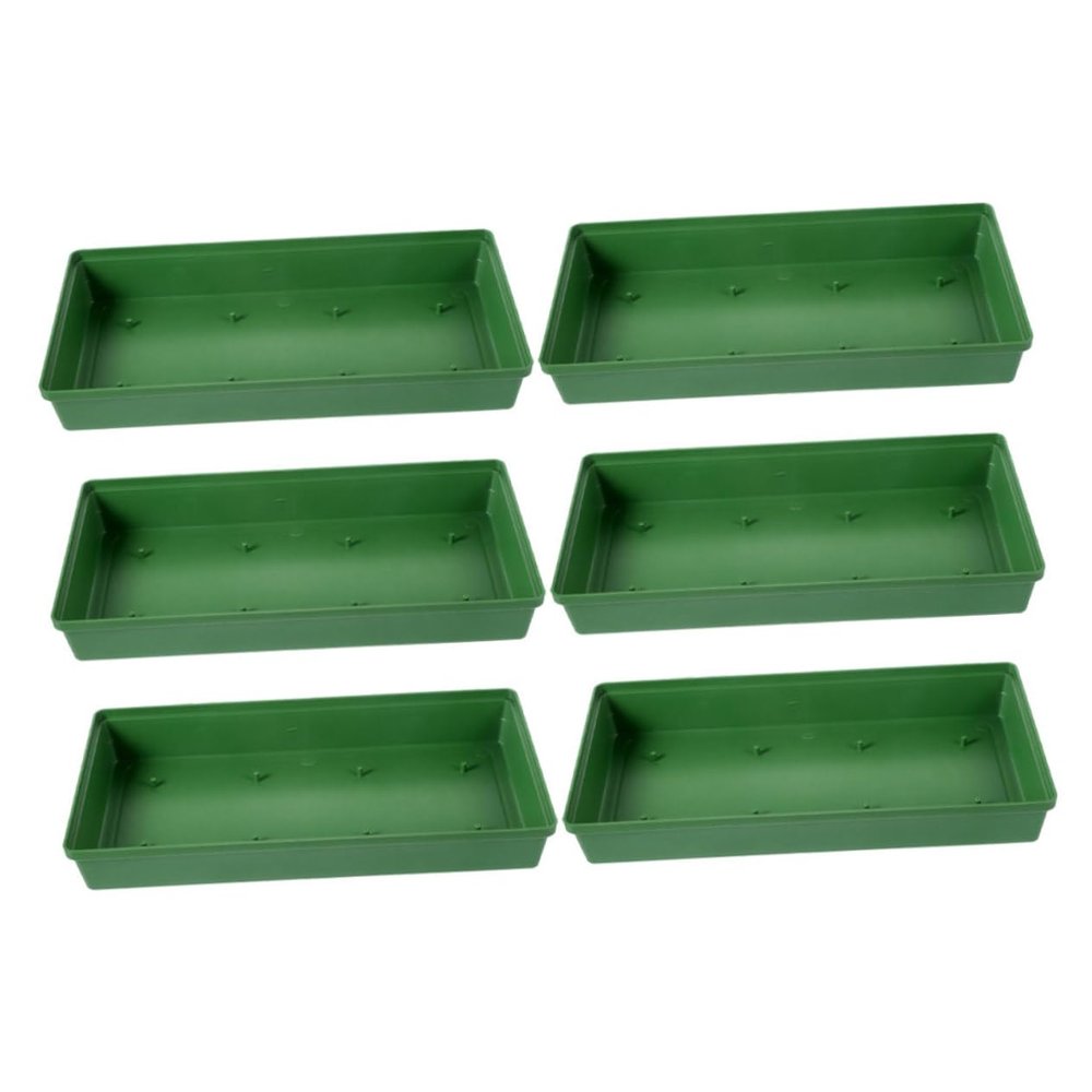 BUTIFULSIC 6pcs Floral Foam Trays for Flower Arrangements Reusable Fixing Trays for Weddings Parties and Events Simple Design for Secure Floral Displays