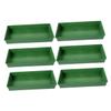 BUTIFULSIC 6pcs Floral Foam Trays for Flower Arrangements Reusable Fixing Trays for Weddings Parties and Events Simple Design for Secure Floral Displays view 1