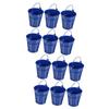 Mikinona 12pcs Decorative Iron Bucket with Handles Versatile Flower Holder for Use for Plants Party Favors and Home Decor Height view 1