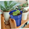 Mikinona 12pcs Decorative Iron Bucket with Handles Versatile Flower Holder for Use for Plants Party Favors and Home Decor Height view 2
