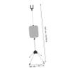 CHILDWEET Standing Hanger Steamer Rack for Clothes Four Leg Design Easy Foldable view 2