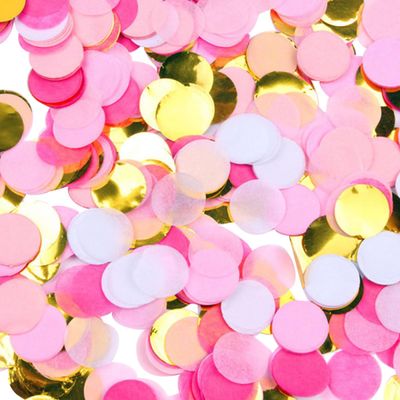 CAXUSD 4bags Round Confetti for Weddings Parties Balloon-filled Decorative Confetti Total for Festive Table Decor