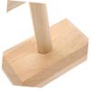 CAXUSD Wood Bracelet Display Rack Elegant Jewelry Pendant Holder Organizer Three Charm Storage Smooth Edges for Necklaces and Bracelets view 3