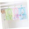 HOOTNEE 2 Pcs Mesh Bag Hanger Storage Mesh Bag Laundry Pouch Multifunctional Pp Polyester Easy to Hang view 4