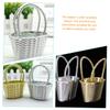 Cabilock 12pcs Small Candy Storage Baskets for Weddings Portable Handheld Flower Baskets Favors Multi-functional Decorative for Sweets and view 3