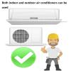 Air Conditioner Drip Pan Water Tray - PP Tray Water Collector Pad for Indoor/Outdoor Split AC Heat Pump Systems view 3