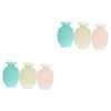 BESPORTBLE 6pcs Wall Mounted Vase Creative Plastic Hanging for Refrigerators and Smooth Lemon Stylish Home Decor for Living Room and Office view 1