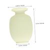 BESPORTBLE 6pcs Wall Mounted Vase Creative Plastic Hanging for Refrigerators and Smooth Lemon Stylish Home Decor for Living Room and Office view 3