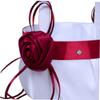 KOMBIUDA Rustic Elegant Wedding Basket Portable Flower Girls Basket for Romantic Occasions view 4