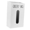 FONDOTIN Wooden Organizer Bin Trash Bag Dispenser Storage Box for Kitchen Counter view 1