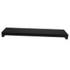 FELTECHELECTR Iron Spice Rack Multi-function Cabinet Organizer Telescopic Seasoning Shelf Easy to Assemble Non-slip Pads Stove Side Storage Black view 1