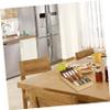 SHOWERORO Bamboo 3 Tier Spice Storage Rack Organizer for Cabinet view 3