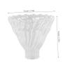 CONGARTENO Compact Glass Coffee Filter Dripper Portable Funnel for Precision Brewing Easy to Clean and Store for Home Use and Travel Artistic Design for Smooth Coffee Enjoyment view 2