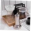 CONGARTENO Compact Glass Coffee Filter Dripper Portable Funnel for Precision Brewing Easy to Clean and Store for Home Use and Travel Artistic Design for Smooth Coffee Enjoyment view 3