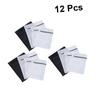 HOOTNEE 12pcs Mesh Laundry Bag Sets Fine Mesh Washing Garment Bag for Delicate Protection Black view 2