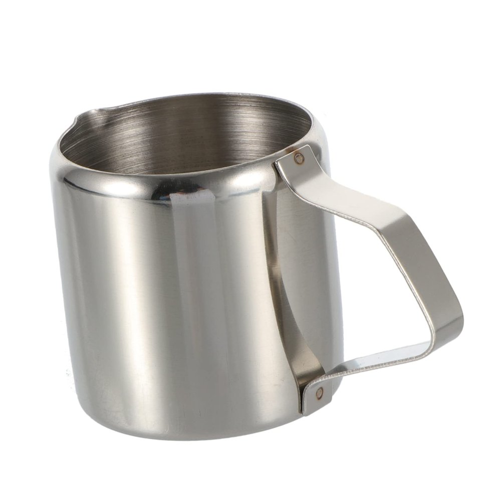 FELTECHELECTR Insulated Milk Cup Demitasse Coffee Cup Stainless Steel Pitcher Milk Jug Perfect for Family and Restaurant