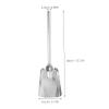 GLSTOY Coal Ash Cleaning Shovel Household Fireplace Tool Sturdy Thick Shovel for Outdoor Use view 2