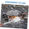 GLSTOY Coal Ash Cleaning Shovel Household Fireplace Tool Sturdy Thick Shovel for Outdoor Use view 3